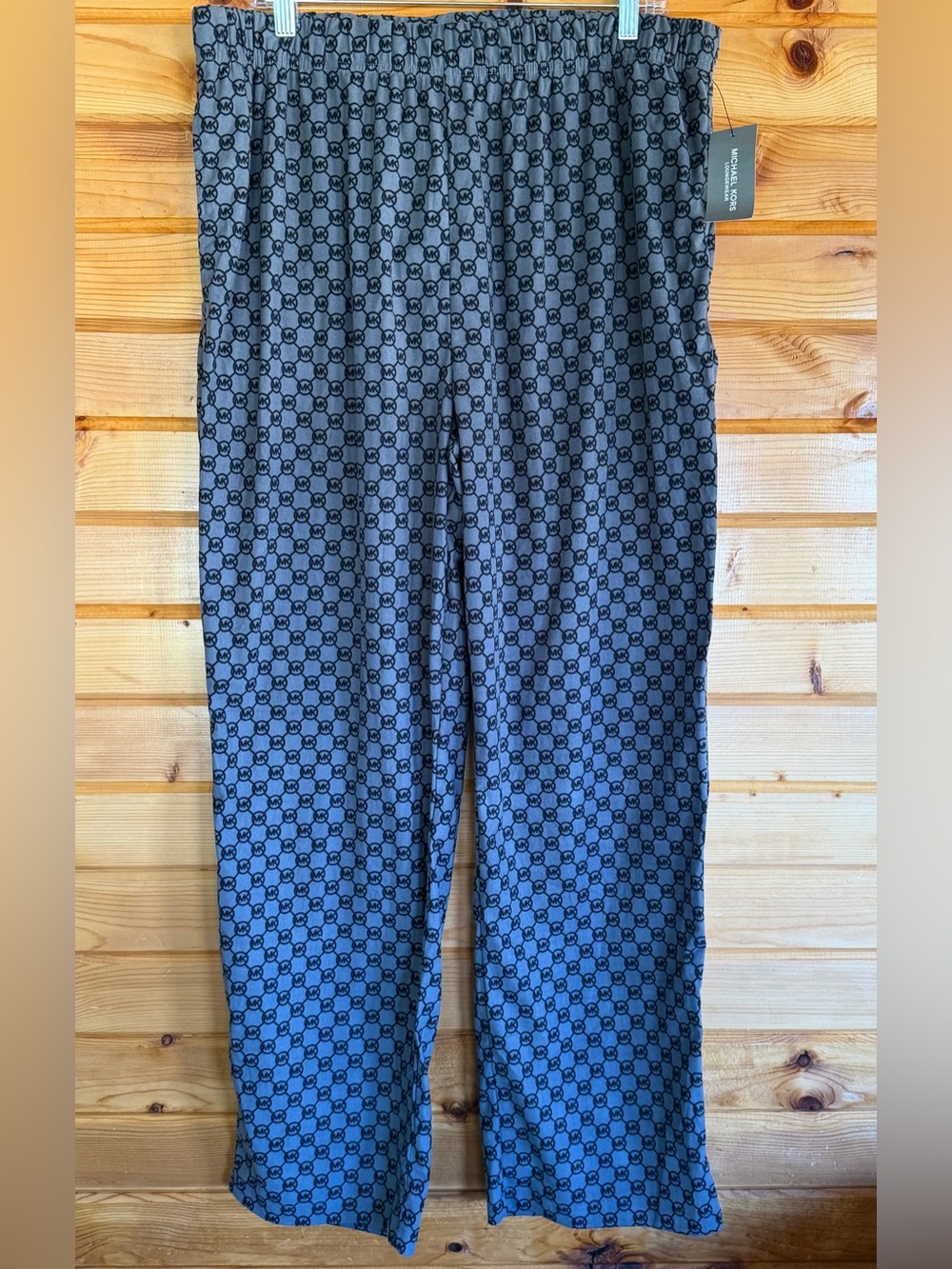 Men’s Michael Kors Gray Logo Lounge Pants